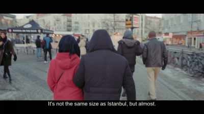It's not the same size
as Istanbul, but almost. - City of Ghosts
