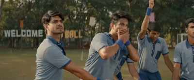 It's nothing, Ref!
He's just pretending to be hurt. - Chhichhore