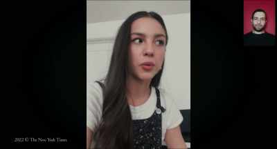 It's number one in the world
on, like, all streaming platforms - OLIVIA RODRIGO: driving home 2 u (a SOUR film)