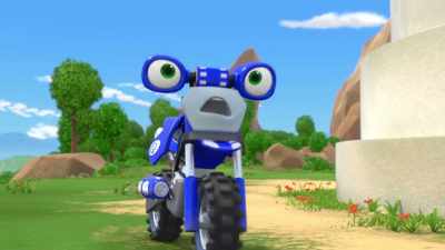 It's okay, everyone.
I'm here, now. - Ricky Zoom