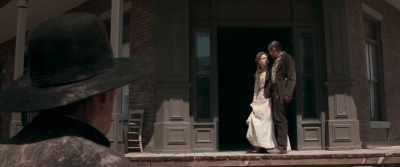 IT'S OKAY. I GOT YOU.
LET'S JUST GET INSIDE. - In a Valley of Violence