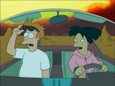 It's okay. I have an emergency phone. - Futurama