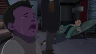 It's okay. It's okay. I'm... - Invincible