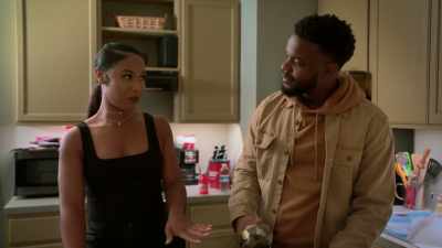 - It's okay.
- Um-- - Tyler Perry's Bruh