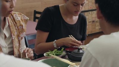 It's okay to use your hands. I-- I got it. Got it. - East Side Sushi