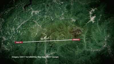 It's on the backside of
Mount Carrigain's peak, - The Disappearance of Maura Murray