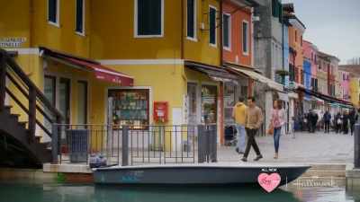 It's one thing
to see Burano on foot, - The Wedding Veil Unveiled