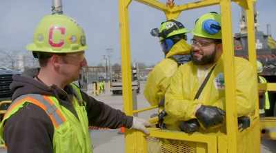 It's only 50 feet,
it's not that big of a fall, - Sewer Divers