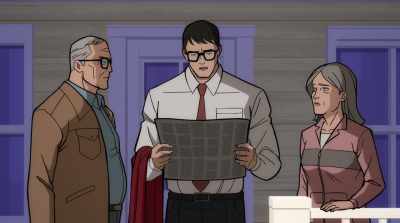 It's only part one.
She's teasing something big, - Superman: Man of Tomorrow