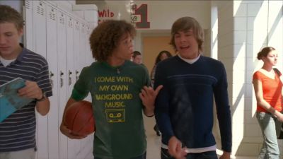 It's only the second day back - High School Musical