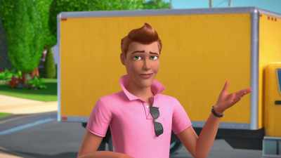 It's only two houses over - Barbie: A Touch of Magic