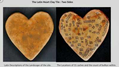 It's my opinion
that the Roman numerals - Lust for Gold: A Race Against Time