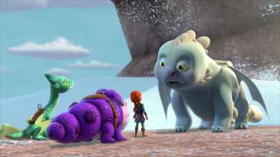 It's our favorite holi-- [sneezes] - Dragons: Rescue Riders: Huttsgalor Holiday