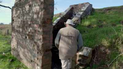 Its outer blast-wall protects the single entrance. - The Buildings That Fought Hitler