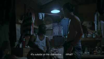 - It's outside on the clothesline.
- What? - Folklore