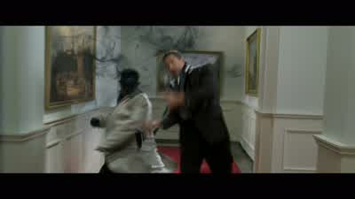 - It's outside the oval office. - X2: X Men United