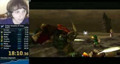 It's over. Ocarina Time is dead.
Any% is done. - Running with Speed
