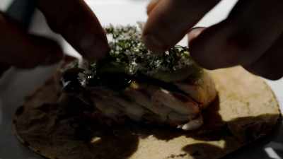 Its owner, Alexis, uses his
five-star culinary training - Eva Longoria: Searching for Mexico