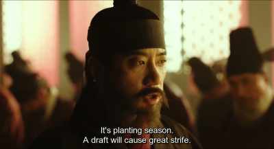It's planting season.
A draft will cause great strife. - Monstrum