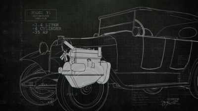 It's powered by a 3.4
liter four-cylinder engine, - The Cars That Made America