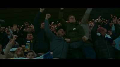 It's Preston North End nil,
Leeds United two. - Take Us Home: Leeds United