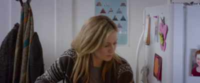 It's probably her cell phone
battery - The Unseen
