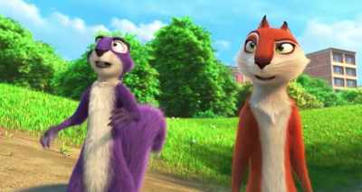 It's probably the little
paranoid voice in your head, - The Nut Job 2: Nutty by Nature