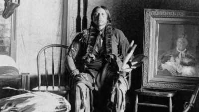 Its proud owner was
Quanah Parker, - The American Buffalo