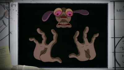 It's psychological and John
was a master at transferring - Happy Happy Joy Joy: The Ren & Stimpy Story