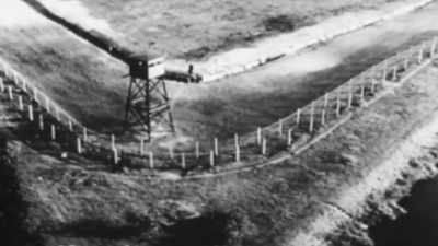 It's purpose to stop East Germans escaping to the West. - Ancient Engineering