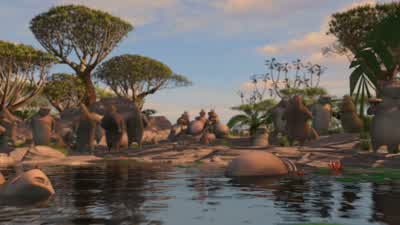 It's raining men. - Madagascar: Escape 2 Africa