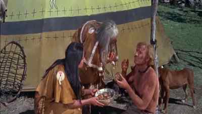 It's rancid fat.
Don't you have any...dried meat? - A Man Called Horse