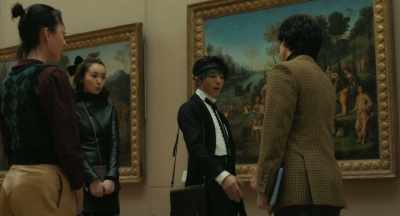 It's rare to see a foreign curator
curator at the Louvre. - Rohan at the Louvre