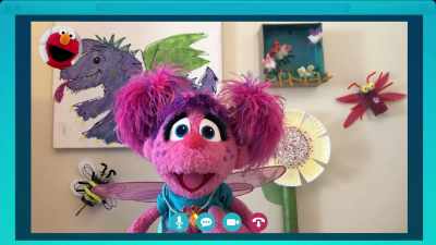 - It's ready! [gong rumbles] - Sesame Street: Elmo's Playdate