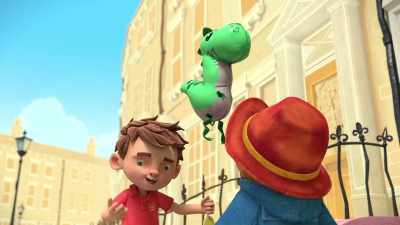 It's really cool,
because it floats and it's a T-Rex, - The Adventures of Paddington