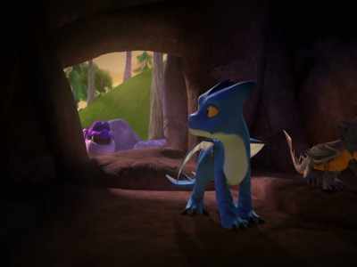 It's really dark down there
and spooky and... - Dragons: Rescue Riders
