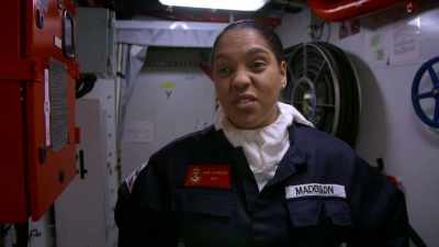 It's really scary, to think that - Warship: Life at Sea