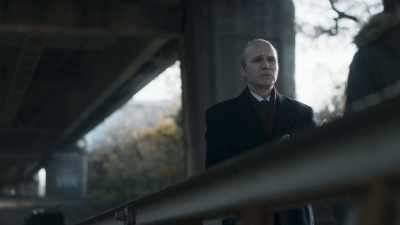 It's right between my son's school
and the office, so... - Killing Eve