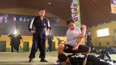 It's said to meet her at number five. - The Karate Kid