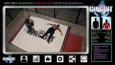 It's Samson with the
takedown and the victory. - The Circuit 4: Faith Fighter