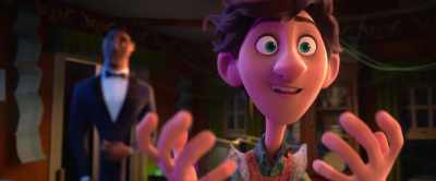 - It's science. Here we go.
- (BEEPING) - Spies in Disguise