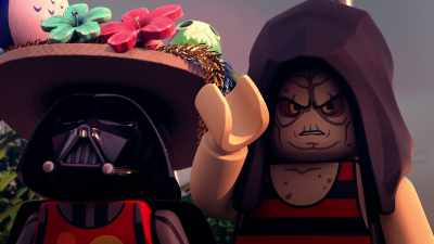 It's Sheev. Sheev Palpa... Palpa...
Sky... Welker... Junior? - Lego Star Wars Summer Vacation