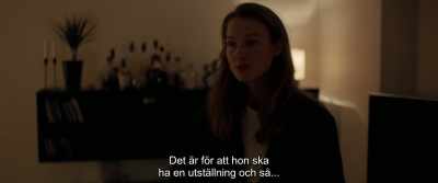 It's because she's having an exhibition, - A Horrible Woman
