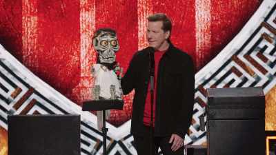 It's "silence! I love you." - Jeff Dunham:  I'm With Cupid