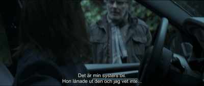 It's my sister's car.
She lent it to me and I don't know... - The Invisible Guest