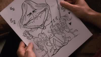 It's something you'd see on a wall in a steak house in hell - Vanilla Sky