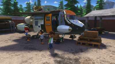 It's sort of a super-slick,
you know, Galacto-style engine - Ready, Jet, Go! Space Camp: The Movie