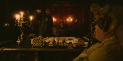 - It's Stede, actually.
- Yeah, tell him we'll meet him outside. - Our Flag Means Death