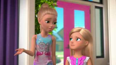 It's still a waffle, and
he found it so that counts. - Barbie: A Touch of Magic