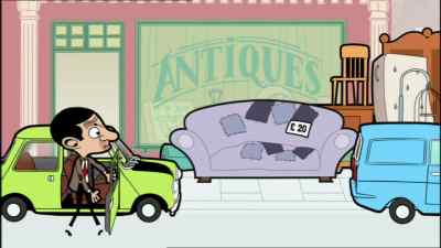 It's still there.
Excuse me. - Mr. Bean: The Animated Series